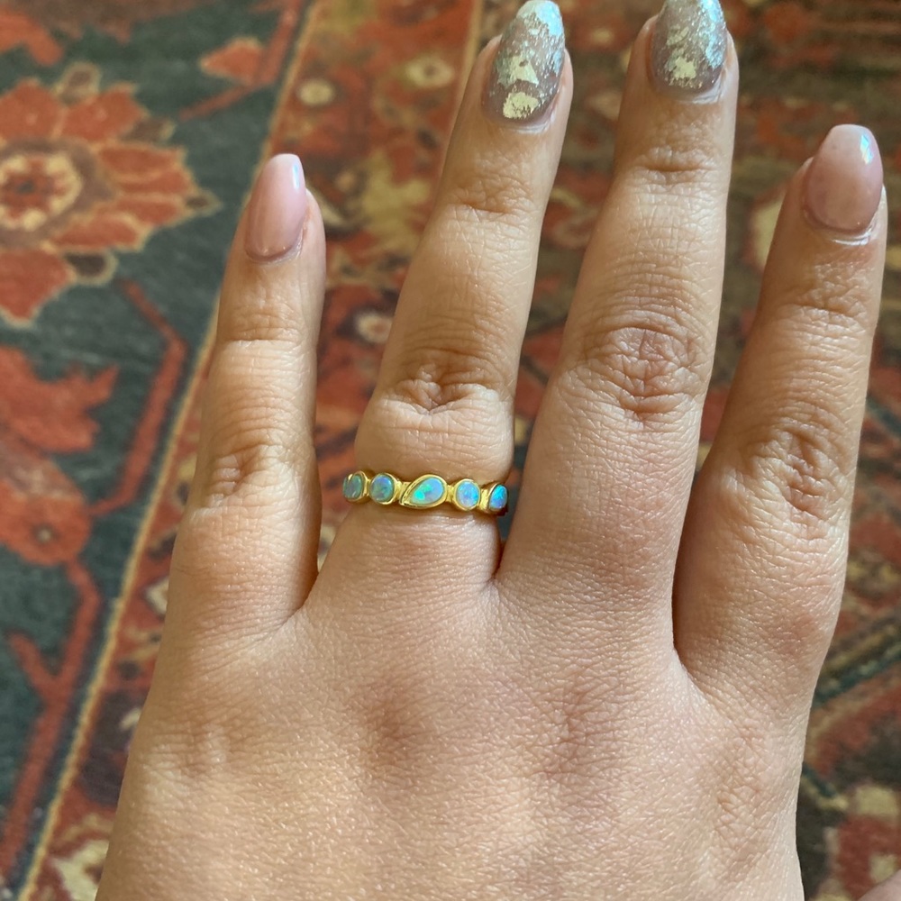 Melinda Maria Opal eternity band